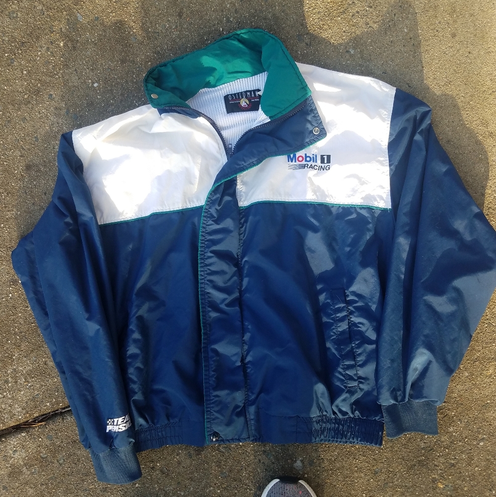 Vintage Nascar Mobil 1 Jacket 1996